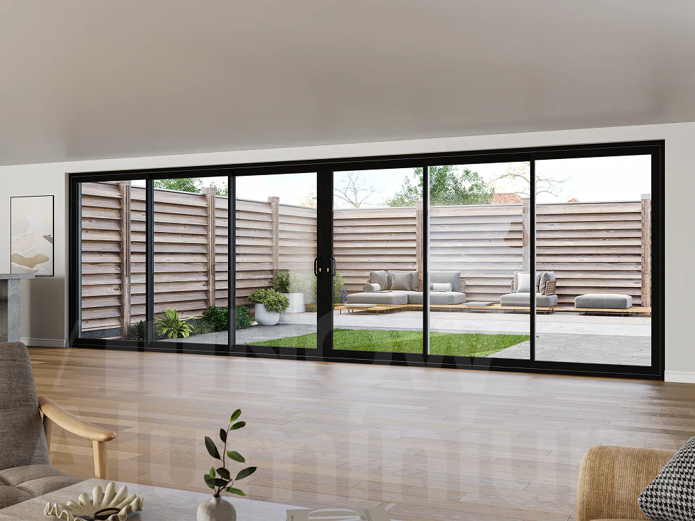 Black Sliding Doors